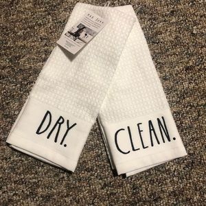 Rae Dunn kitchen towels